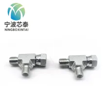 Stainless Steel SS316L Pipe Fittings Male Branch Tee
